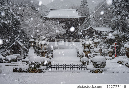 被大雪覆蓋的因幡神社 被大雪覆蓋的因幡神社 122777446