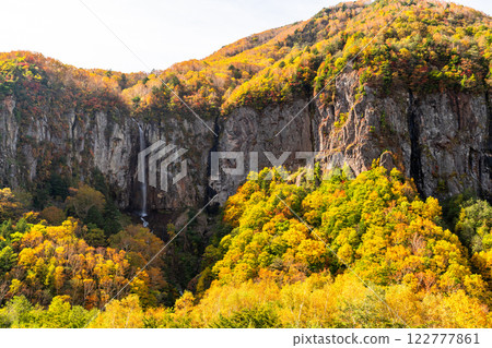 <Nagano Prefecture> Autumn leaves at Yonago Falls - peak of autumn colors <Nagano Prefecture> Autumn leaves at Yonago Falls - peak of autumn colors 122777861