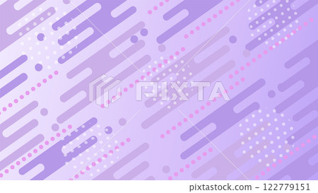 幾何背景孟菲斯（紫藤） 122779151