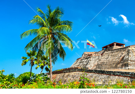 San Felipe de Barajas Castle in Cartagena de Indias. UNESCO world heritage in Colombia San Felipe de Barajas Castle in Cartagena de Indias. UNESCO world heritage in Colombia 122780150