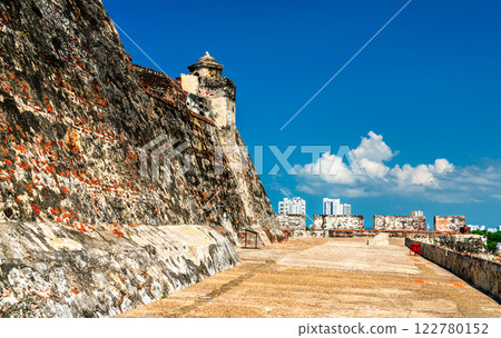 San Felipe de Barajas Castle in Cartagena de Indias. UNESCO world heritage in Colombia San Felipe de Barajas Castle in Cartagena de Indias. UNESCO world heritage in Colombia 122780152