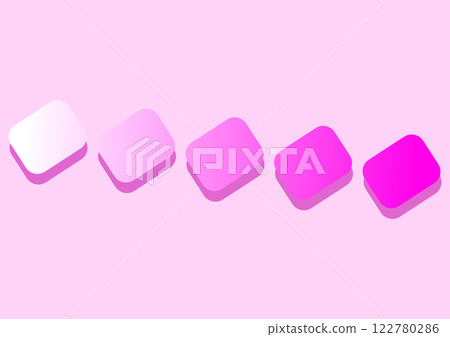 Gradient color palette pink 122780286
