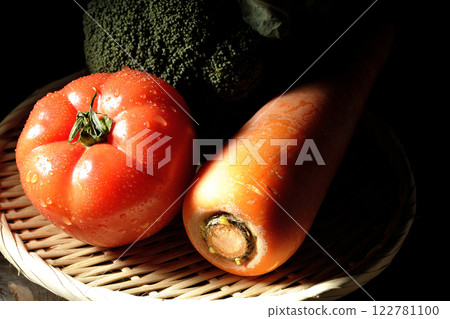 番茄、胡蘿蔔、綠花椰菜 122781100