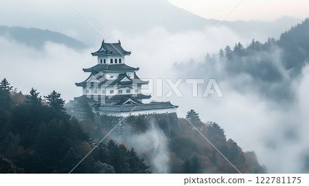 漂浮在雲彩海的城堡 122781175