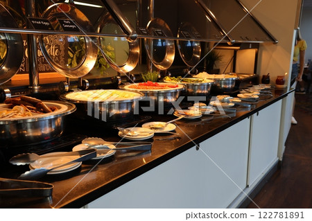 All-you-can-eat hotel buffet in the morning All-you-can-eat hotel buffet in the morning 122781891