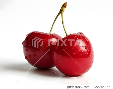 Cherries with water droplets D-3 122783056