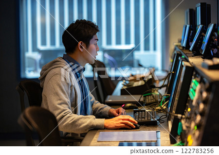 Production TV Director 122783256