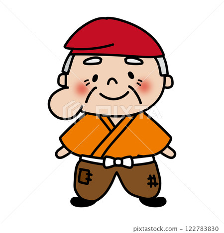 善良的爺爺幫你除駝峰 122783830