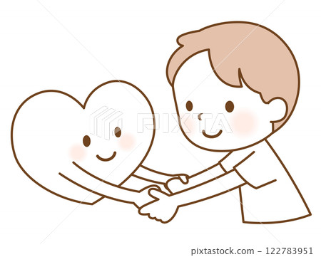 男孩牽手心 兒童心靈 心理護理 男孩牽手心 兒童心靈 心理護理 122783951