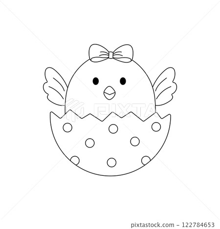 Cute little chicken Cute little chicken 122784653
