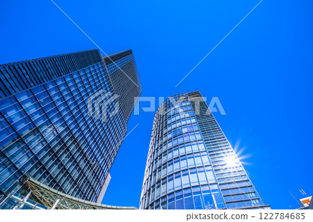 日本東京城市景觀。新時代的一線希望=第十 122784685