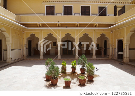 Hawa Mahal, Old City of Jaipur, Rajasthan, World Heritage Site, India 122785551