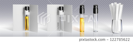 Perfume tester set with glass vials Perfume tester set with glass vials 122785622