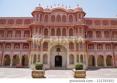India World Heritage Site Jaipur Old City City Palace in Rajasthan India World Heritage Site Jaipur Old City City Palace in Rajasthan 122785922