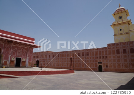 印度世界遺產齋浦爾古城拉賈斯坦邦城市宮殿 122785930