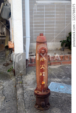 Shodoshima Tonosho Town Maze Town Back Alley Fire Hydrant 122786075