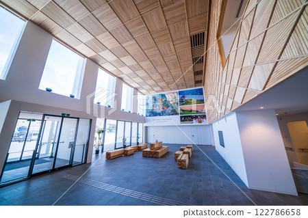 "Aomori Prefecture" Hachinohe Port Ferry Terminal Entrance Lobby 122786658