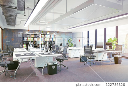 modern office interior, 122786828