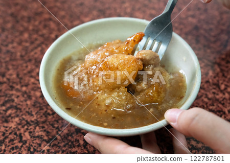Taiwan snack gourmet meatball meatball meatball bawan ba wan Taiwanese style ミートボール Taiwan snack gourmet meatball meatball meatball bawan ba wan Taiwanese style ミートボール 122787801