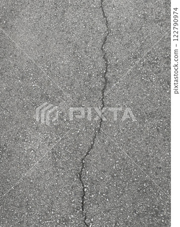 Vertical background image of light gray asphalt with diagonal cracks 1 Vertical background image of light gray asphalt with diagonal cracks 1 122790974