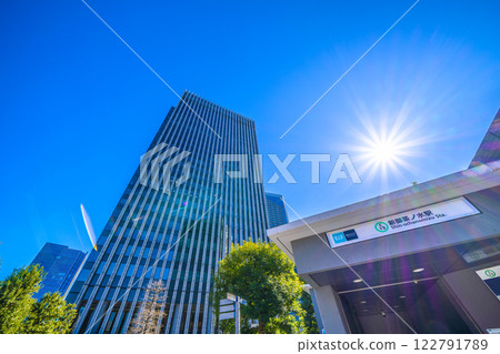 日本東京城市景觀。新時代的一線希望=第十 122791789