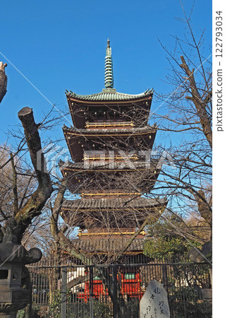 Five-story pagoda at Ueno Toshogu Shrine [Taito Ward, Tokyo] 122793034