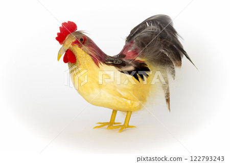 Figurine rooster closeup 122793243