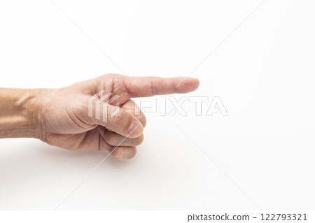 男手指向 122793321