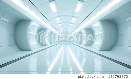 futuristic modern office interior with empty space futuristic modern office interior with empty space 122793570