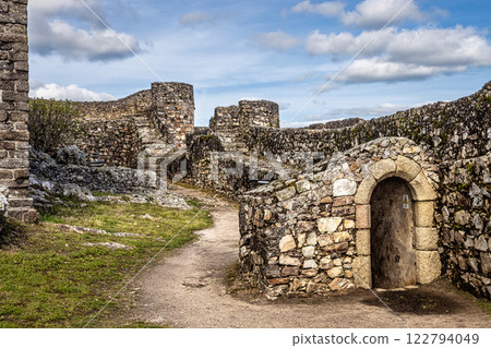 The Fort and Castelo of Marvao on the Hill of Castelo de Marvao in Alentejo, Portugal The Fort and Castelo of Marvao on the Hill of Castelo de Marvao in Alentejo, Portugal 122794049
