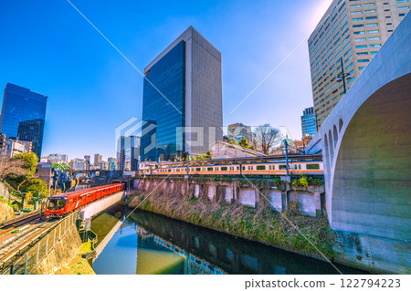 日本東京城市景觀中的第一列 CBTC…東京地鐵丸之內線、御茶水站、聖橋等地的 2000 系列新列車景觀 122794223