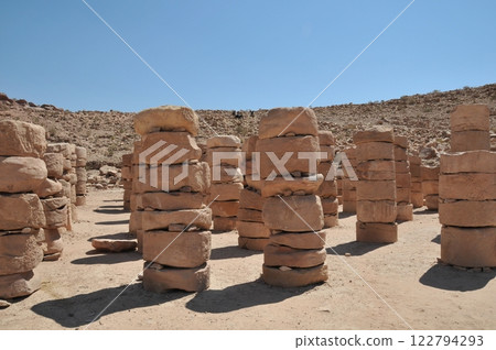 Jordan, Petra, Petra ruins, Great Temple (Temple of Zeus) Jordan, Petra, Petra ruins, Great Temple (Temple of Zeus) 122794293
