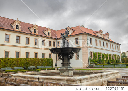 Wallenstein Riding Hall in baroque garden, Prague, Czech Republic. Wallenstein Riding Hall in baroque garden, Prague, Czech Republic. 122794461