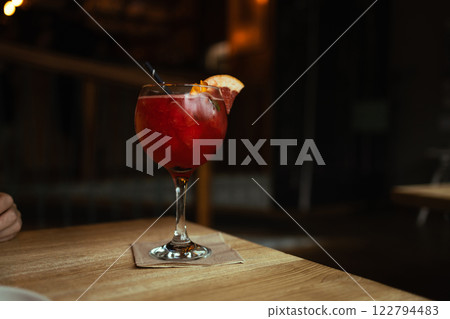 Panorama of beautiful countryside of Poland. Sunny afternoon. Wonderful springtime landscape in mountains. Grassy field and rolling hills. rural scenery 122794483