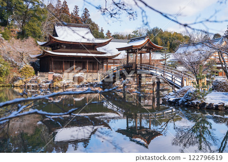 Snow-covered Eihoji Temple (Tajimi City, Gifu Prefecture) Snow-covered Eihoji Temple (Tajimi City, Gifu Prefecture) 122796619