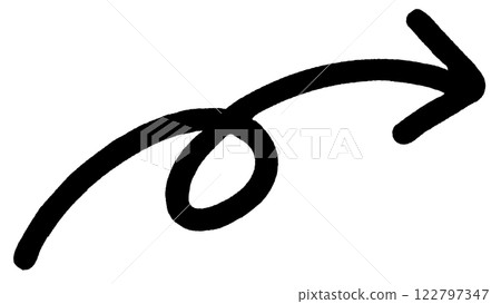 A rotating upward arrow (black version) A rotating upward arrow (black version) 122797347