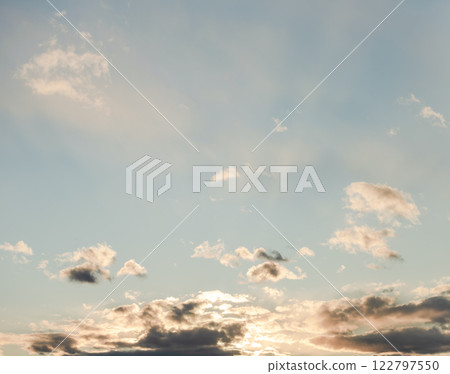 傍晚的天空 122797550