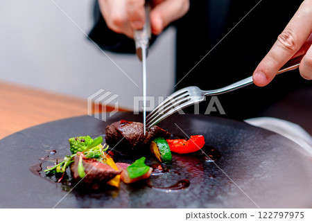 Table Manners Meat Dishes 122797975