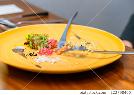 Table manners while eating fish dishes Table manners while eating fish dishes 122798400