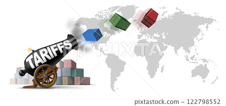 Economic Tariff War 122798552