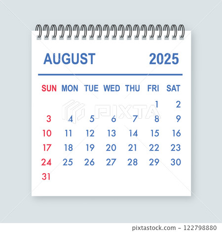 August 2025 calendar page showing days and weeks August 2025 calendar page showing days and weeks 122798880