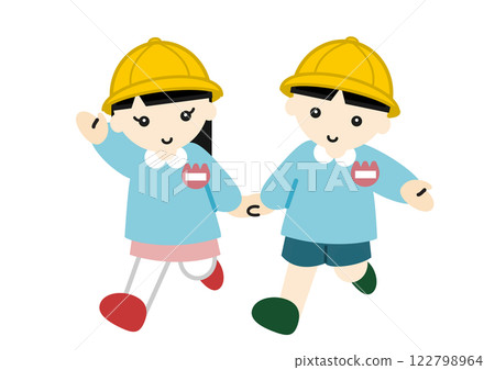 幼兒園男孩和女孩 2 122798964