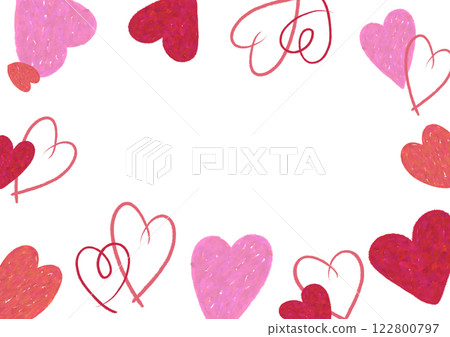 cute heart background cute heart background 122800797