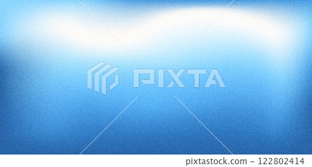 Blur morning sky gradient. Gradation blue background with noise. Grainy abstract backdrop sea water. Ocean wave horizontal banner. Vector summer calm cover illustration. Blur morning sky gradient. Gradation blue background with noise. Grainy abstract backdrop sea water. Ocean wave horizontal banner. Vector summer calm cover illustration. 122802414