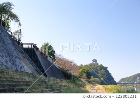 Inuyama Castle, Kiso River, Rhine Bridge (Inuyama City, Aichi Prefecture) 122803231