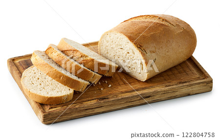 freshly baked sliced bread freshly baked sliced bread 122804758