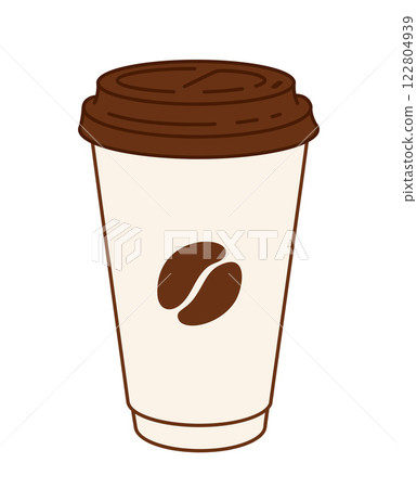 Vector illustration of paper coffee cup Vector illustration of paper coffee cup 122804939