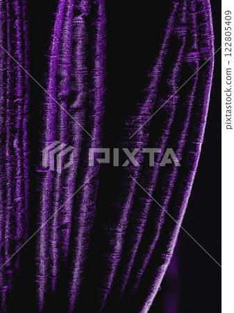 Indigo color cloth texture photo background. Natural textile material pattern cover 122805409