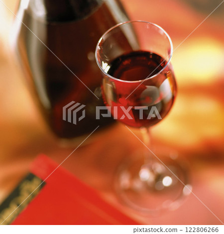 Port wine in a glass close view background Port wine in a glass close view background 122806266