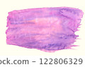 abstract watercolor textural background with pink and violet color in white background 122806329